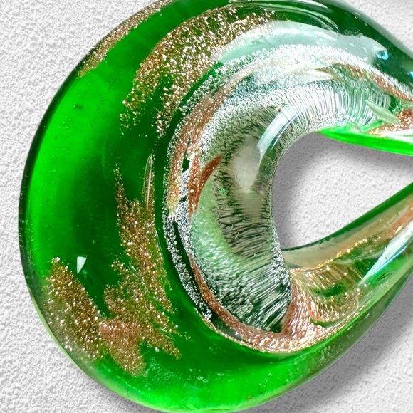 Free People Get Lost Cord Pendant Necklace in Green Gold NEW Bohemian Choker - Picture 5 of 10